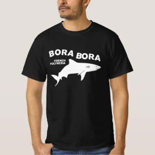 Shark Scuba Diving In Bora Bora T-Shirt