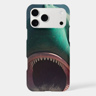 Shark sculpture on the beach iPhone 17 pro max case
