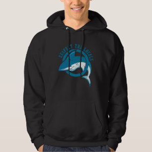 Shark Sea Ocean Life Animals Sharks  Respect Local Hoodie