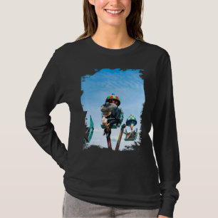 Shark Sharks Gangster Boss Ferris Wheel Ice Cream T-Shirt