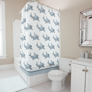 Shark Shower Curtain