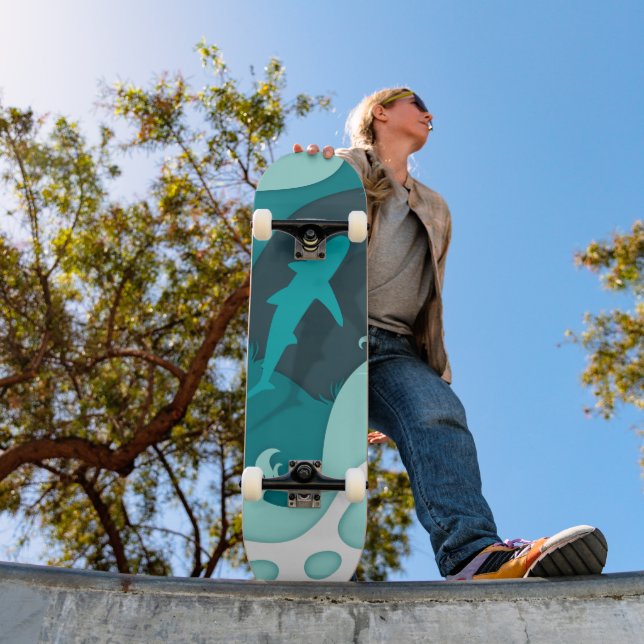 Shark Skateboard (Outdoor 1)
