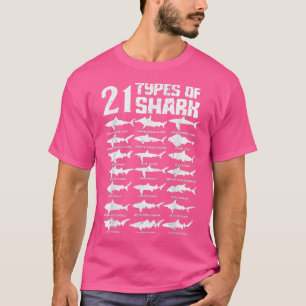 Shark Species Biology Different Types Of Sharks ts T-Shirt