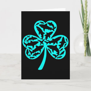 Shark St Patricks Day Boys Kids St Pats Sharks Card