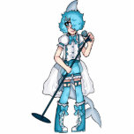 shark standee! cutout<br><div class="desc">his utau pose ^_^</div>