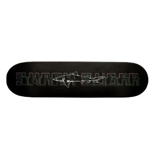 Shark Sugar Neon Skate Skateboard Deck
