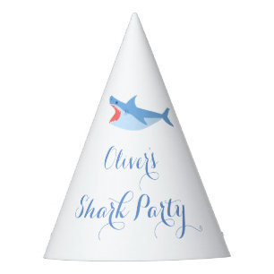 Shark Summer Party Splish Splash Birthday Bash Party Hat