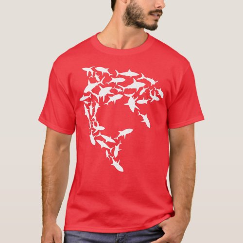 Shark Swarm Save the Sharks T_Shirt