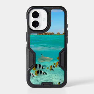 Shark swimming underwater iPhone 17 case