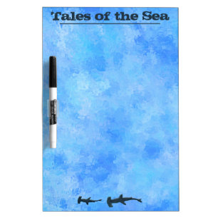 Shark Tales of the Sea Dry Erase Board