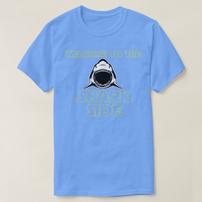Shark Tee  Men will Love, Welcome to the Shark Sid (Design Front)