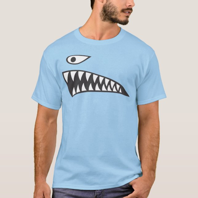 Shark Teeth and Eye T-Shirt (Front)
