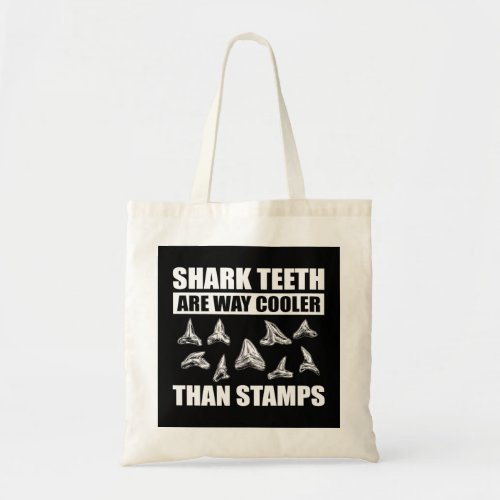 Shark Teeth Collector Sharks Tooth Collection Tote Bag