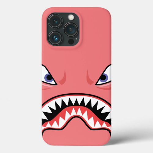 Shark Teeth iPhone _ Pink  iPad case