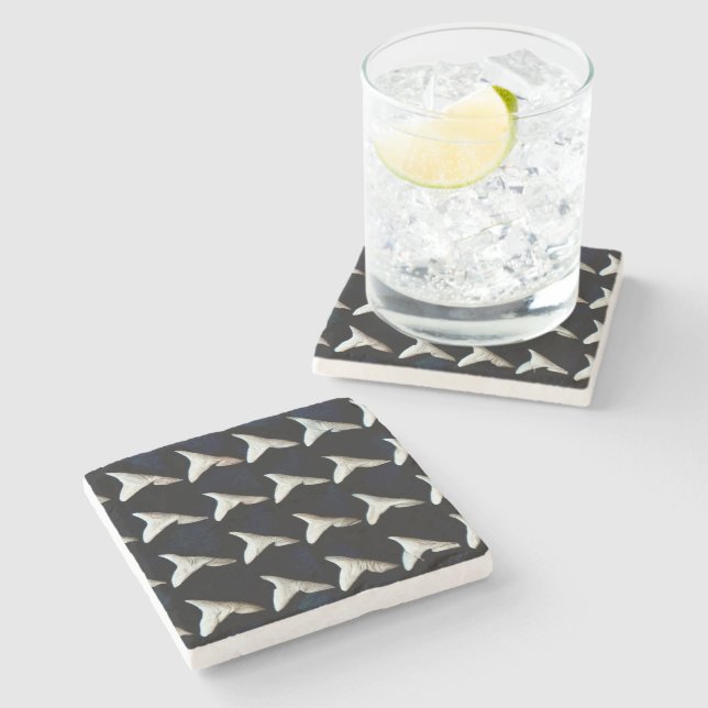 Shark Teeth: Stone Coaster (Side)