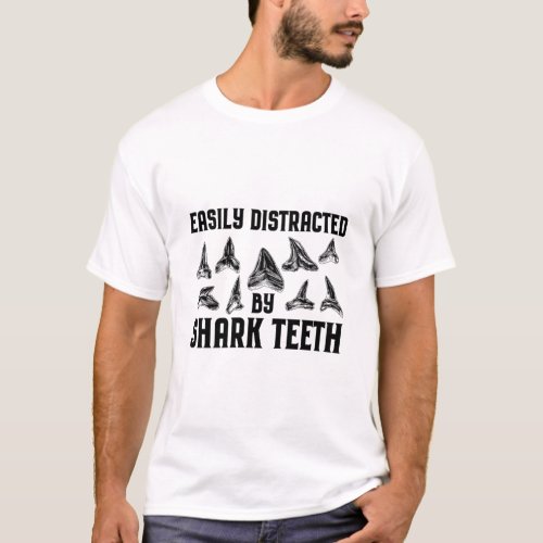 Shark TeethCollecting  Shark Tooth Gift Ideas T_Shirt