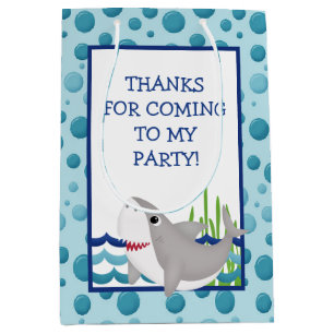 Shark Theme Medium Gift Bag