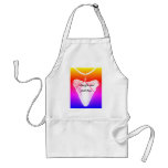 Shark tooth adult apron
