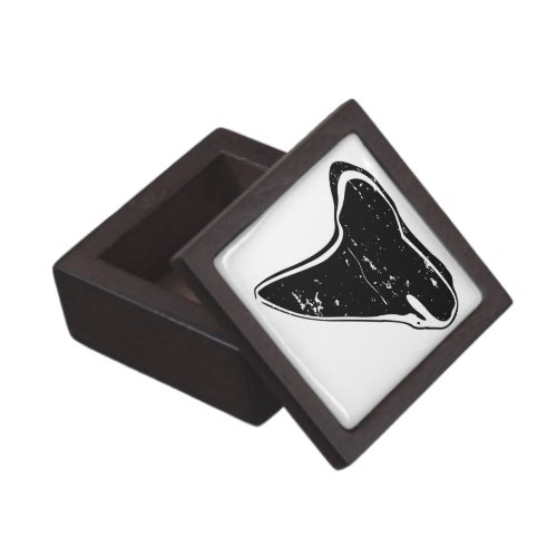 Shark tooth collecting box