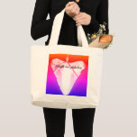 Shark tooth large tote bag