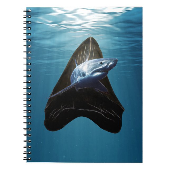 Shark Tooth Ocean Notebook (Front)