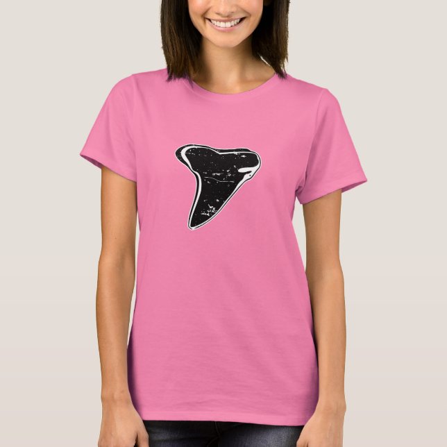 Shark tooth t shirt for women (Front)