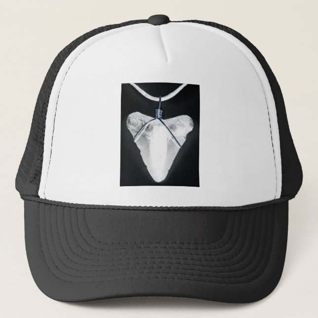 Shark tooth trucker hat (Front)