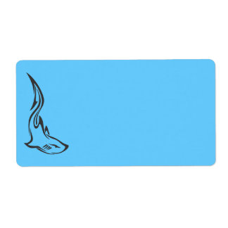 shark-tribal-style-vector label