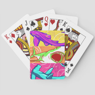 Shark Trio Poker Cards