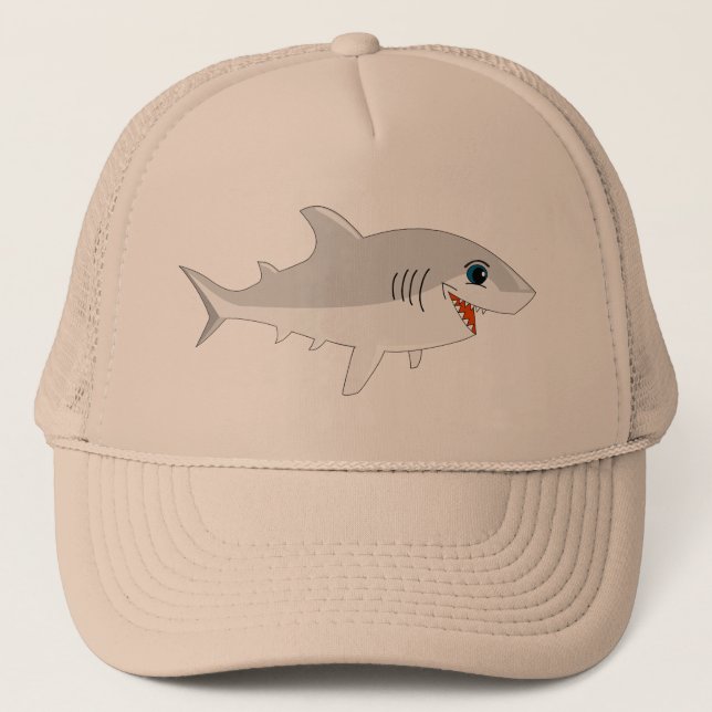Shark ! trucker hat (Front)