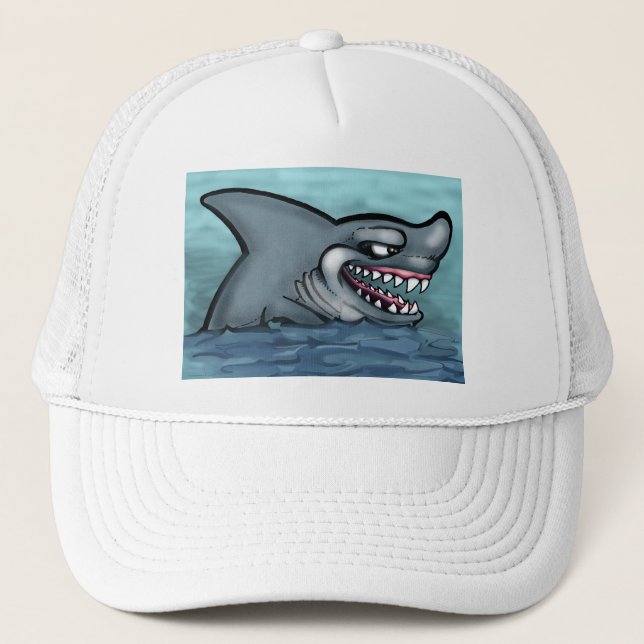 Shark Trucker Hat (Front)