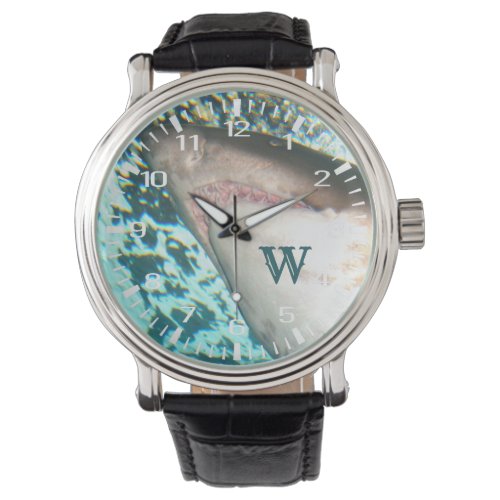 Shark Turquoise Waters Personalized Watch
