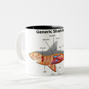 Shark Two-Tone Coffee Mug
