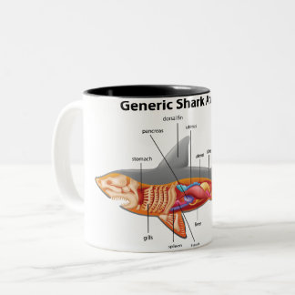 Shark Two-Tone Coffee Mug