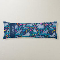 Shark Under The Sea Cute Personalized Pattern Body Pillow