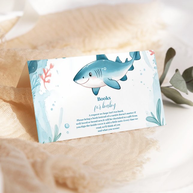 Shark Under the Sea Ocean Animals Books for Baby Enclosure Card (Creator Uploaded)