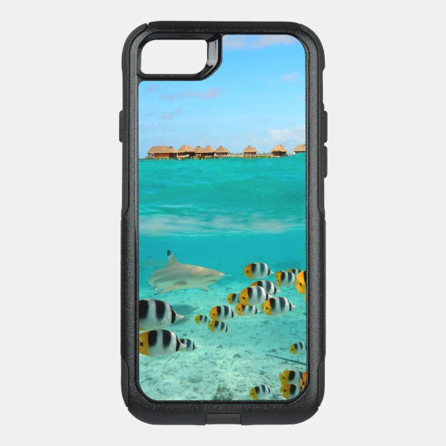 Shark underwater waterproof iPhone 7 case (Back)