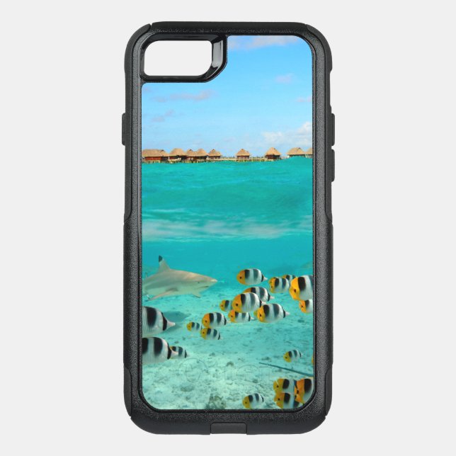 Shark underwater waterproof iPhone X case (Back)