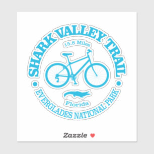 Shark Valley Trail (cycling) Sticker