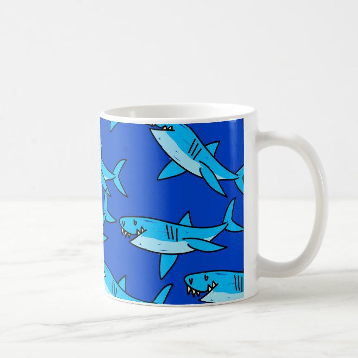 Shark Wallpaper Coffee Mug