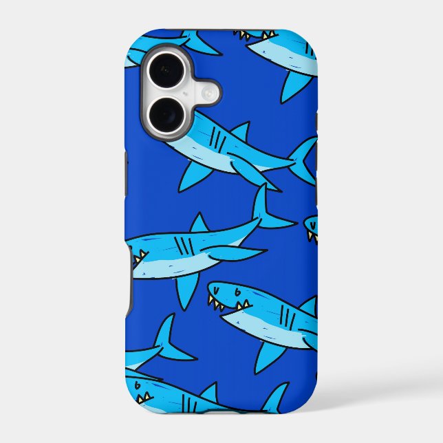 Shark Wallpaper Iphone Case (Back)
