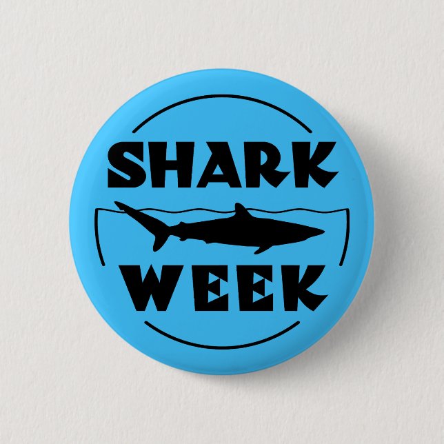 Shark Week Button (Front)