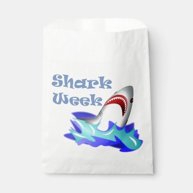 Shark Week Favor Bag (Front)