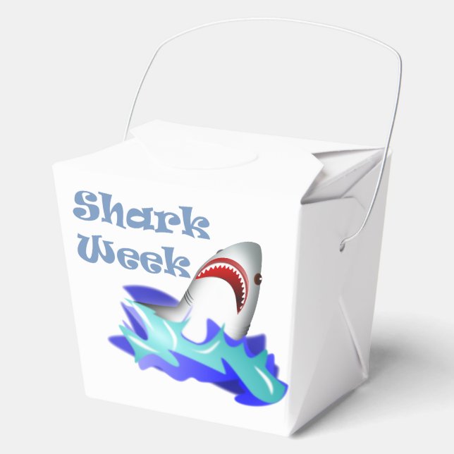 Shark Week Favor Boxes (Front)