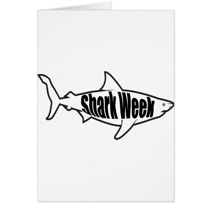 Shark Week Greeting Cards