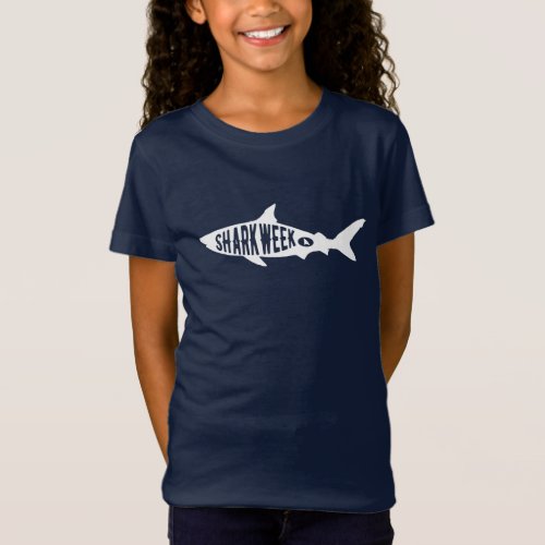 Shark Week Sharks Lover Gifts Typography Art T_Shirt