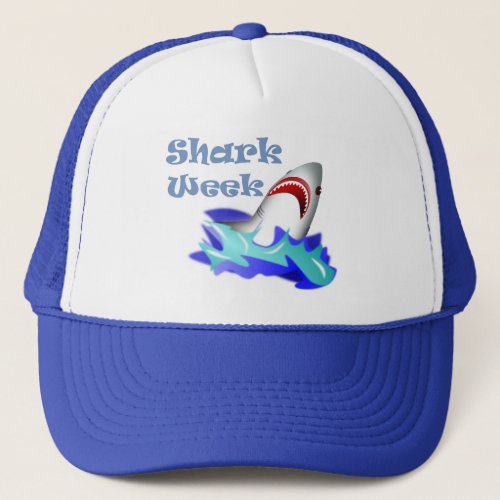 Shark Week Trucker Hat