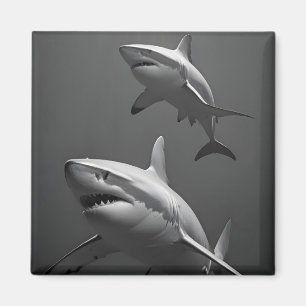 Shark Wildlife Majestic Nature Life Wallpaper Magnet