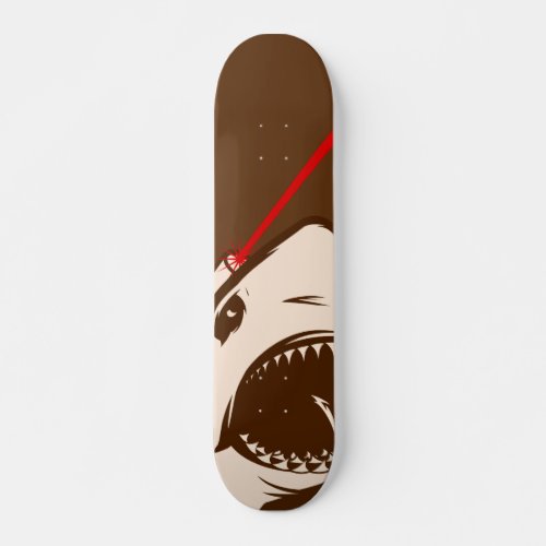 Shark with a Frickin Laser Beam Skateboard