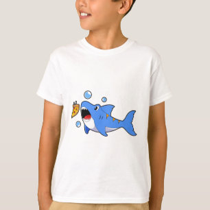 Shark with Pizza as Bait T-Shirt